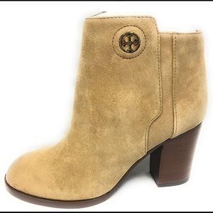 Junction 85MM Booties Suede Tory Burch